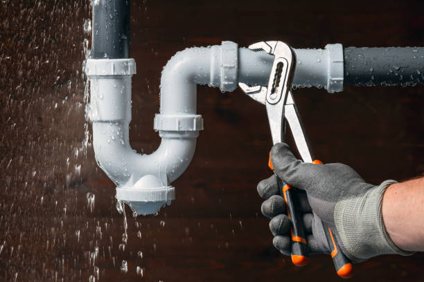 Professional Drain Cleaning technician working in South Britain, CT
